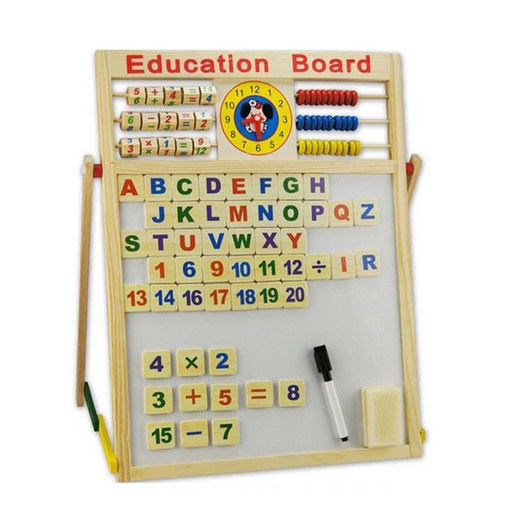 Tabla educativa multifunctionala pentru copii 40 x 40 cm