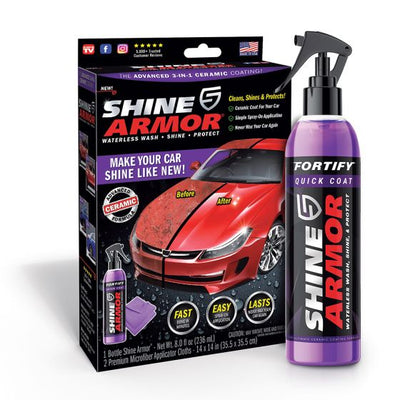 Kit Ceara Lichida Shine Armor 3 In 1 Ceramic Wax, 236 ML