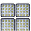 Set 4 proiectoare 16 LED 48W auto OFF-ROAD, IP 67