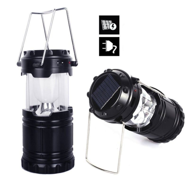 Set 3 x Lampa solara reincarcabila, camping Shenyu