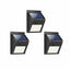 Lichidare de Stoc!Set 3 x lampa cu 20 LED - incarcare solara si senzor de miscare