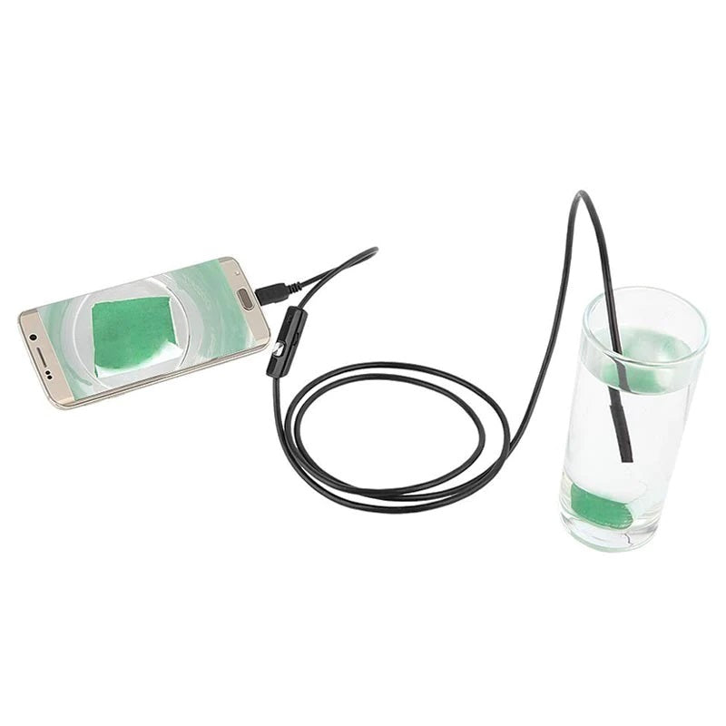 Camera endoscop 2 in 1, waterproof, 5 metri