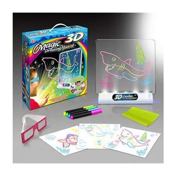 Tabla pentru desene 3D - Magic Drawing Board 3+